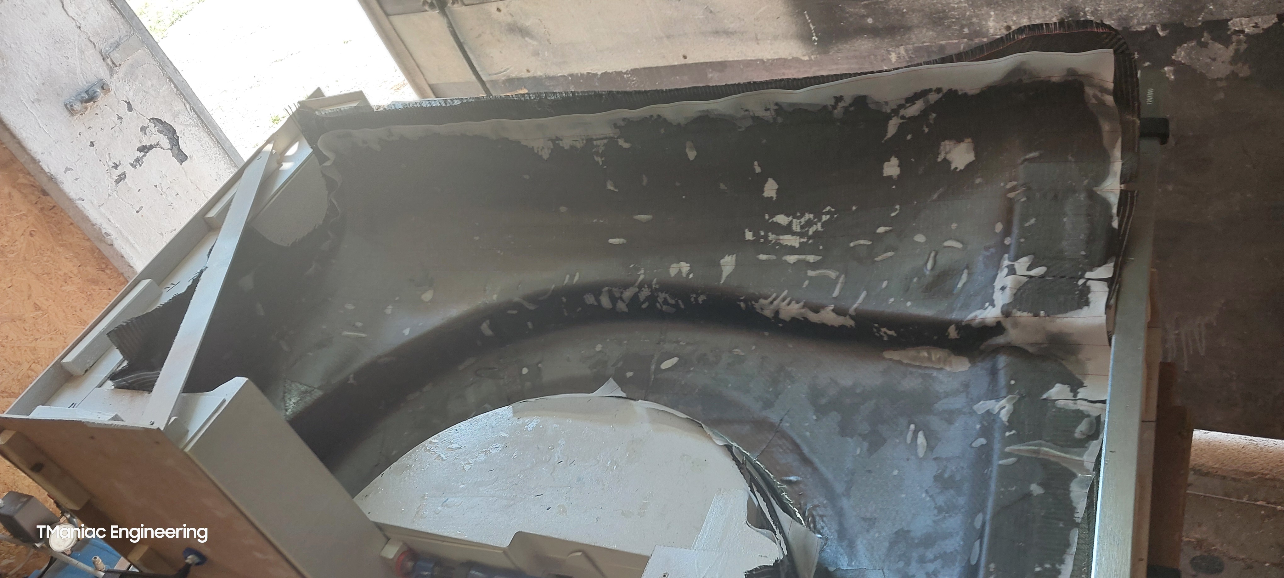 Das Laminat in der Form