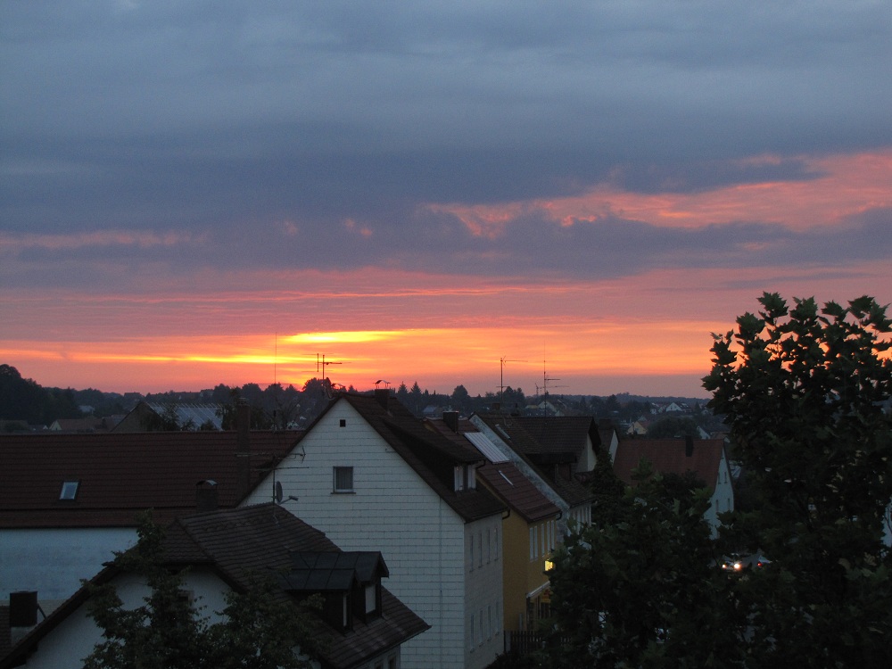 Noch ein Sonnenuntergang